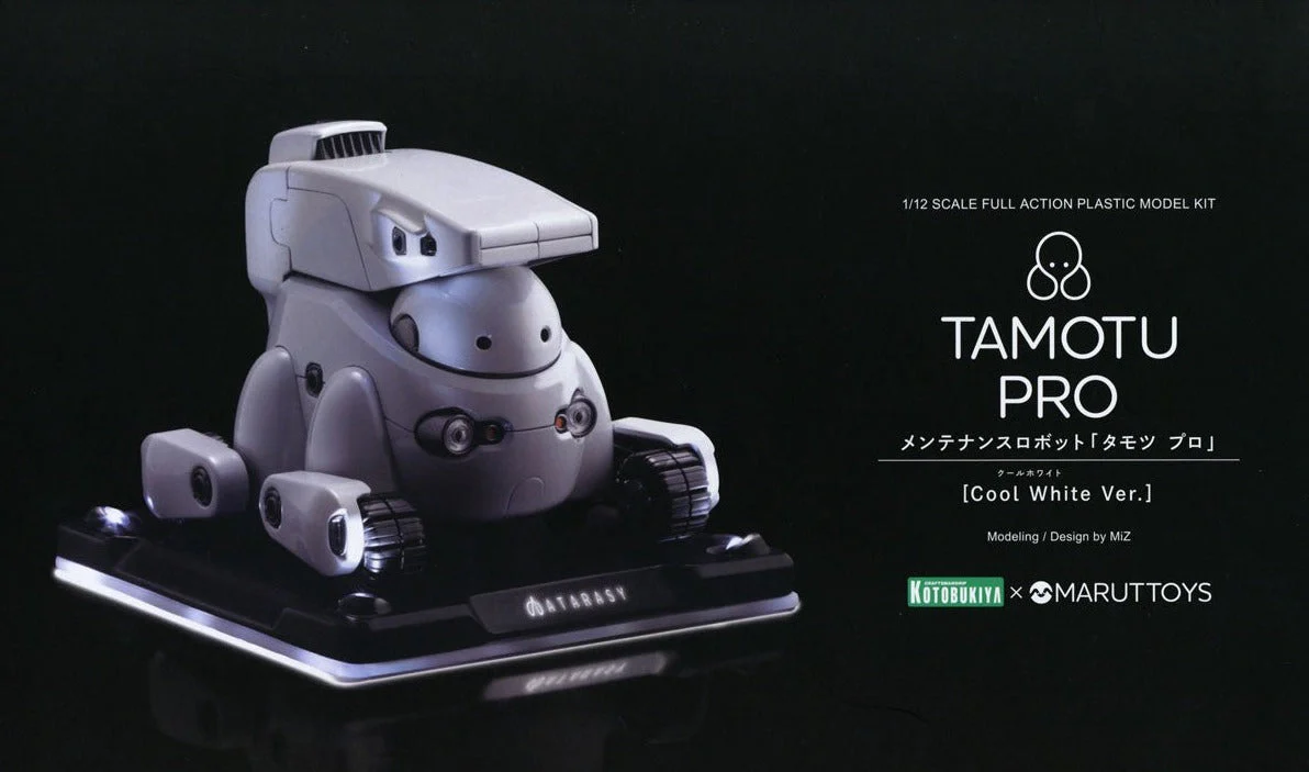 Maruttoys Tamotu Pro (Cool White Ver.) 1/12 Scale Model Kit - Image 2