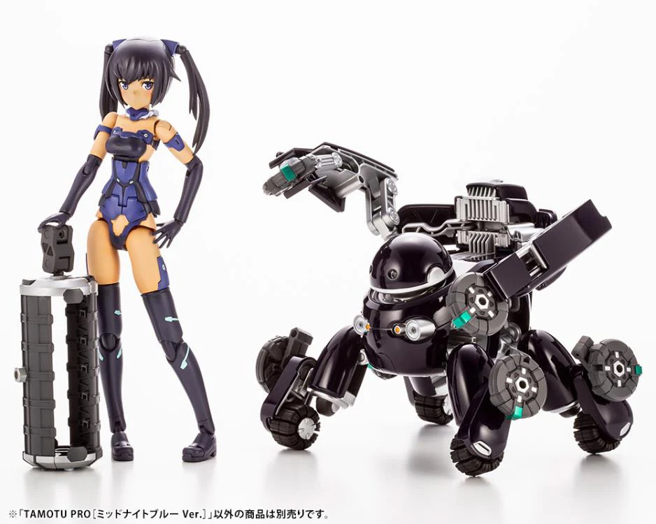 Maruttoys Tamotu Pro (Midnight Blue Ver.) 1/12 Scale Model Kit - Image 19