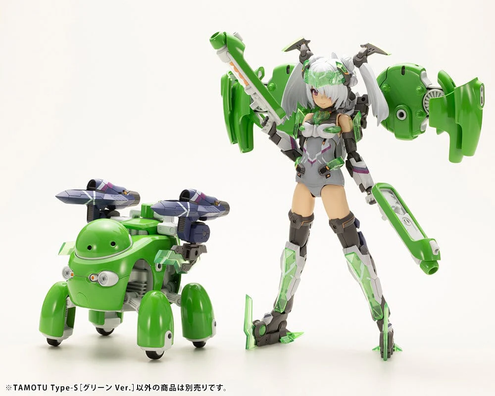 Maruttoys Tamotu Type-S (Green Ver.) 1/12 Scale Model Kit - Image 12