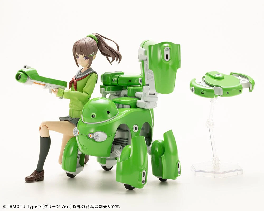 Maruttoys Tamotu Type-S (Green Ver.) 1/12 Scale Model Kit - Image 13