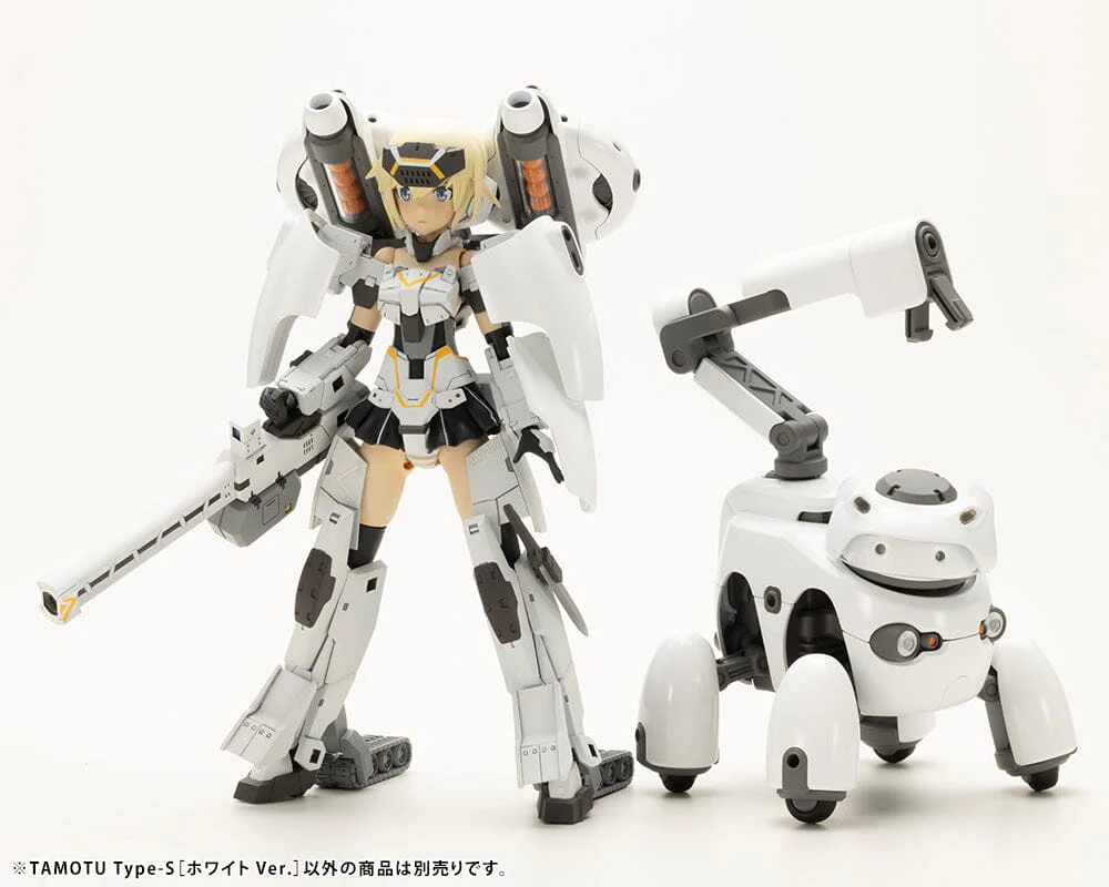 Maruttoys Tamotu Type-S (White Ver.) 1/12 Scale Model Kit - Image 11