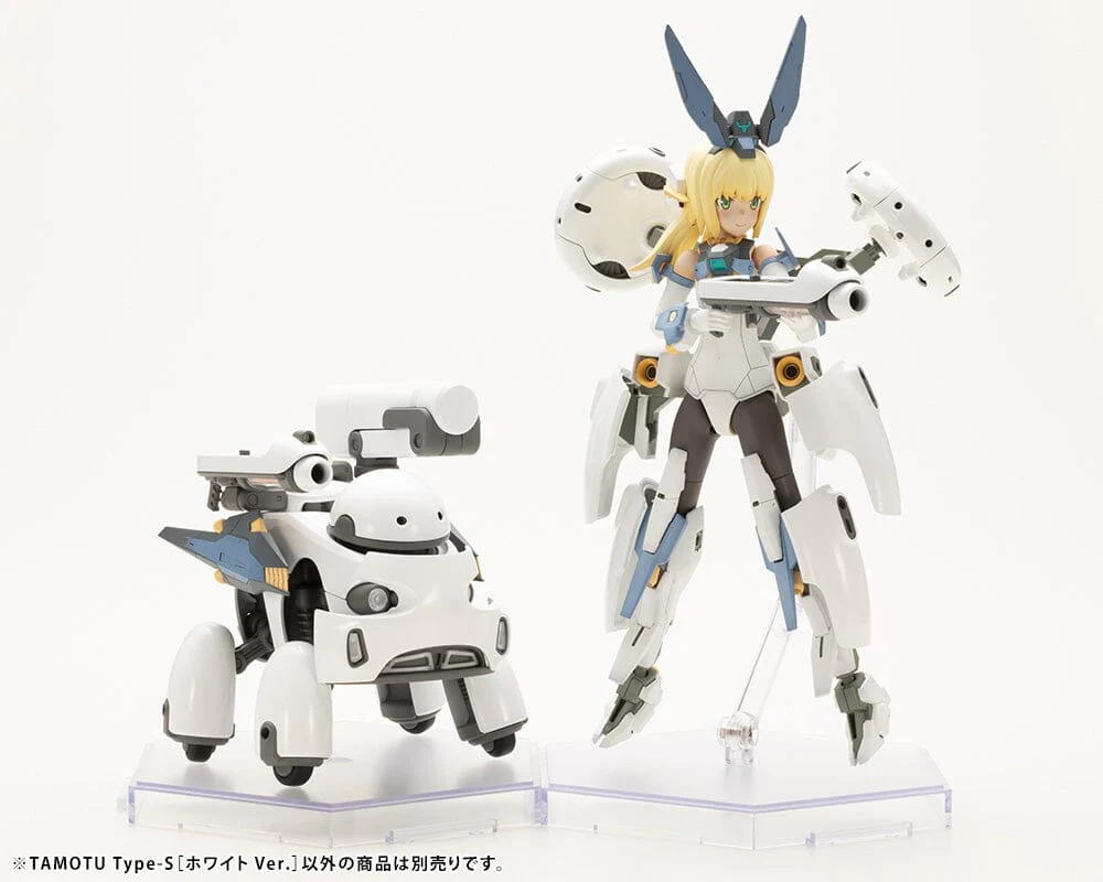 Maruttoys Tamotu Type-S (White Ver.) 1/12 Scale Model Kit - Image 12