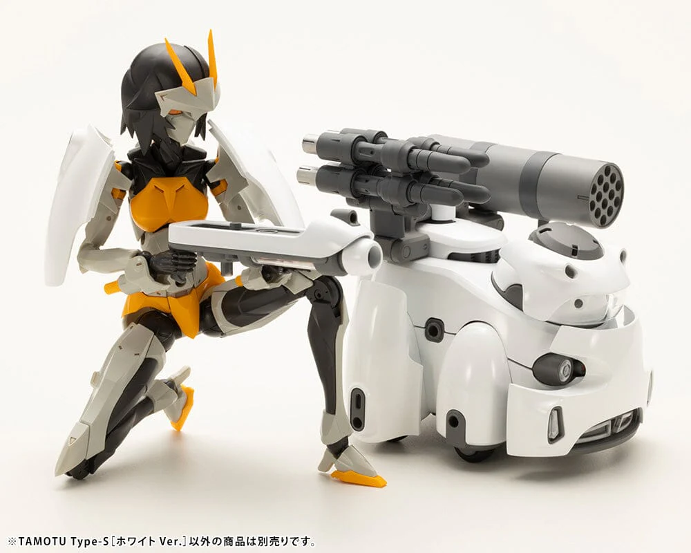 Maruttoys Tamotu Type-S (White Ver.) 1/12 Scale Model Kit - Image 13