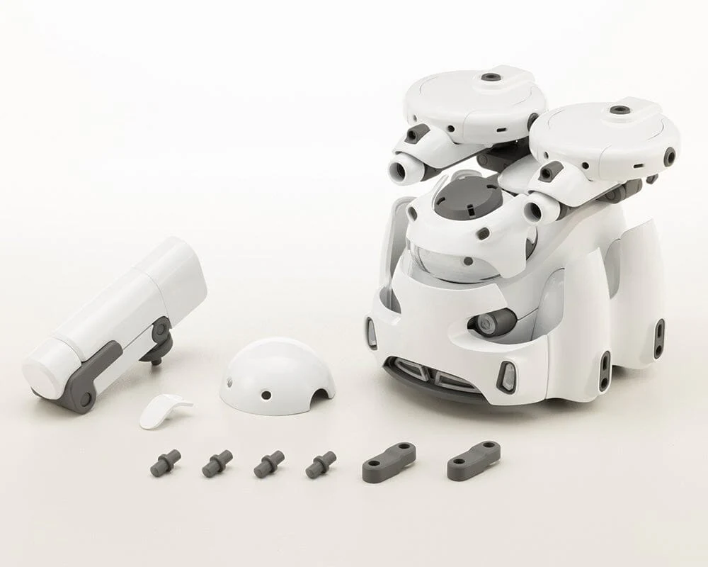 Maruttoys Tamotu Type-S (White Ver.) 1/12 Scale Model Kit - Image 14