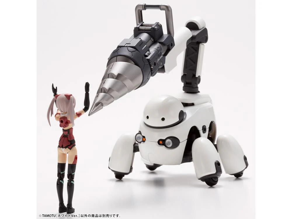 Maruttoys Tamotu (White Ver.) 1/12 Scale Model Kit - Image 14