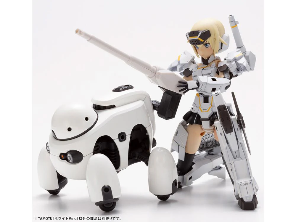 Maruttoys Tamotu (White Ver.) 1/12 Scale Model Kit - Image 17