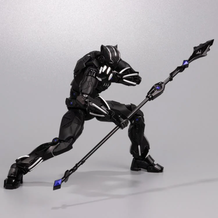Marvel Fighting Armor Black Panther Figure - Image 10