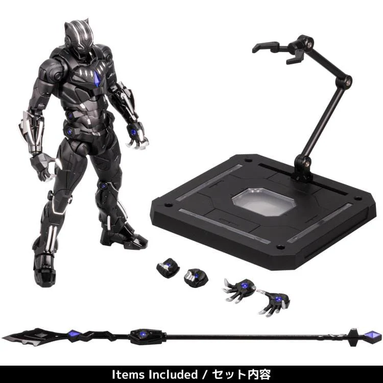 Marvel Fighting Armor Black Panther Figure - Image 12