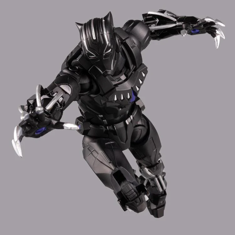 Marvel Fighting Armor Black Panther Figure - Image 5