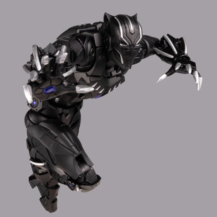 Marvel Fighting Armor Black Panther Figure - Image 7