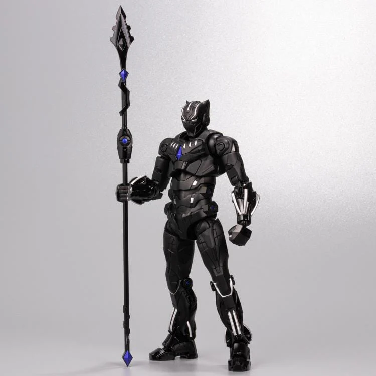 Marvel Fighting Armor Black Panther Figure - Image 8