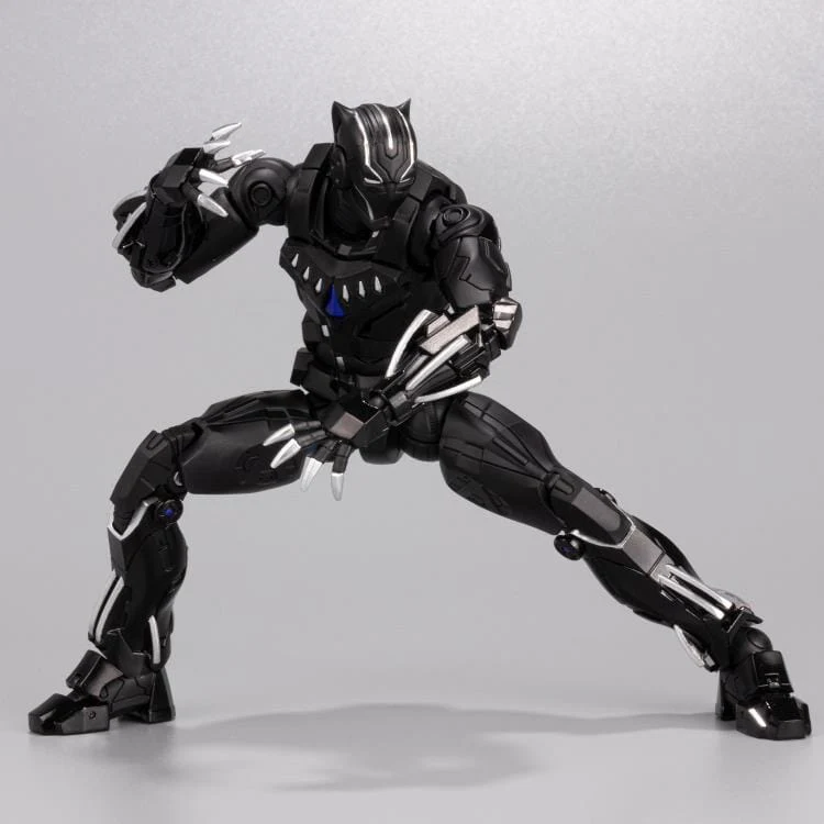 Marvel Fighting Armor Black Panther Figure - Image 9
