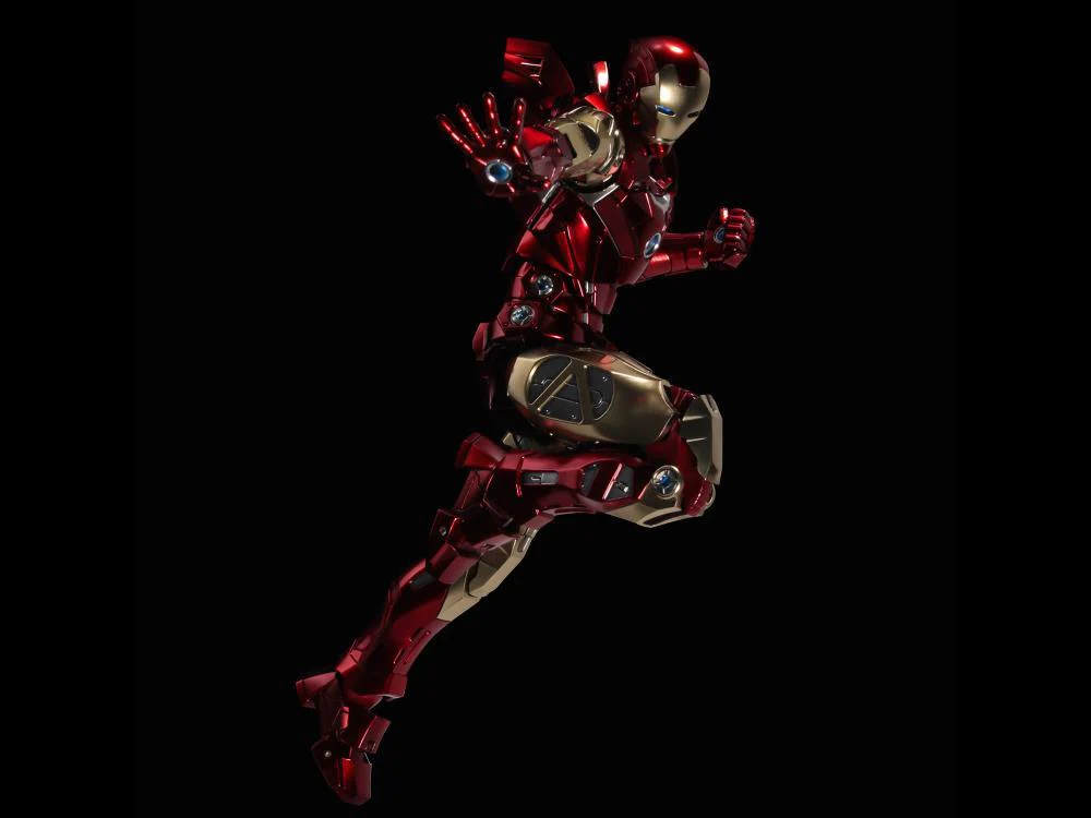 Marvel Fighting Armor Iron Man Figure - Image 7