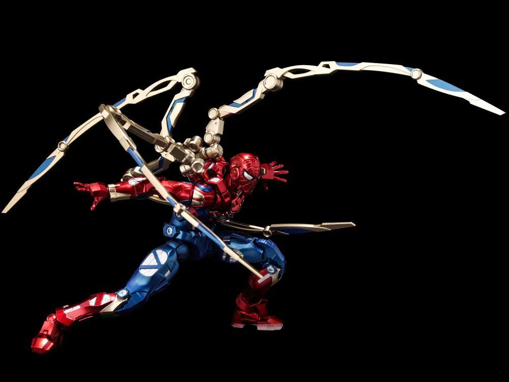 Marvel Fighting Armor Iron Spider Figure - Image 4