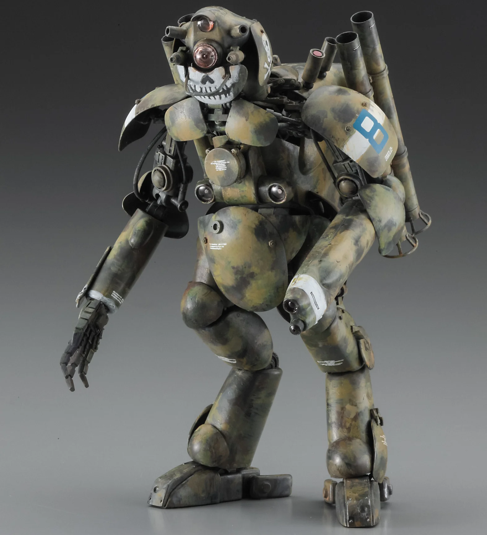 Maschinen Krieger Humanoid Unmanned Interceptor Großer Hund Ausf.M "MASKENBALL" 1/20 Scale Model Kit - Image 3