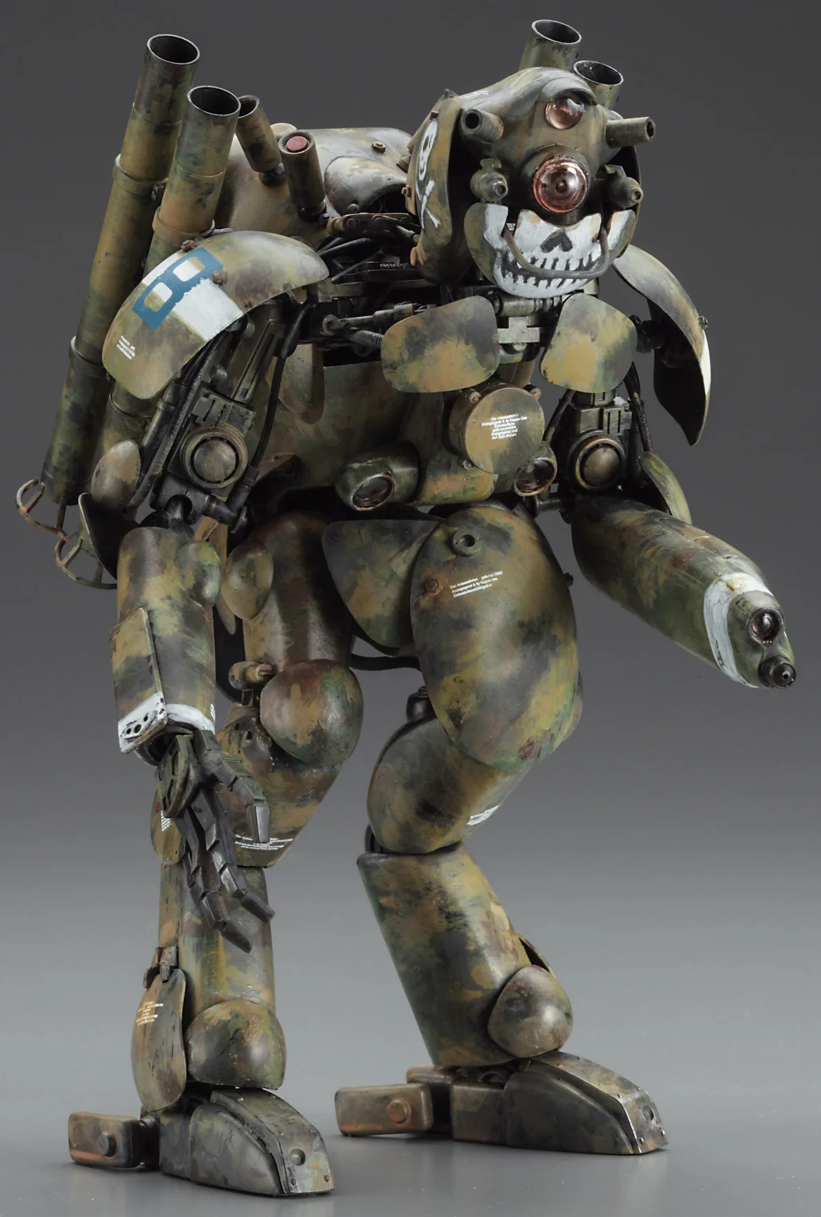 Maschinen Krieger Humanoid Unmanned Interceptor Großer Hund Ausf.M "MASKENBALL" 1/20 Scale Model Kit - Image 4