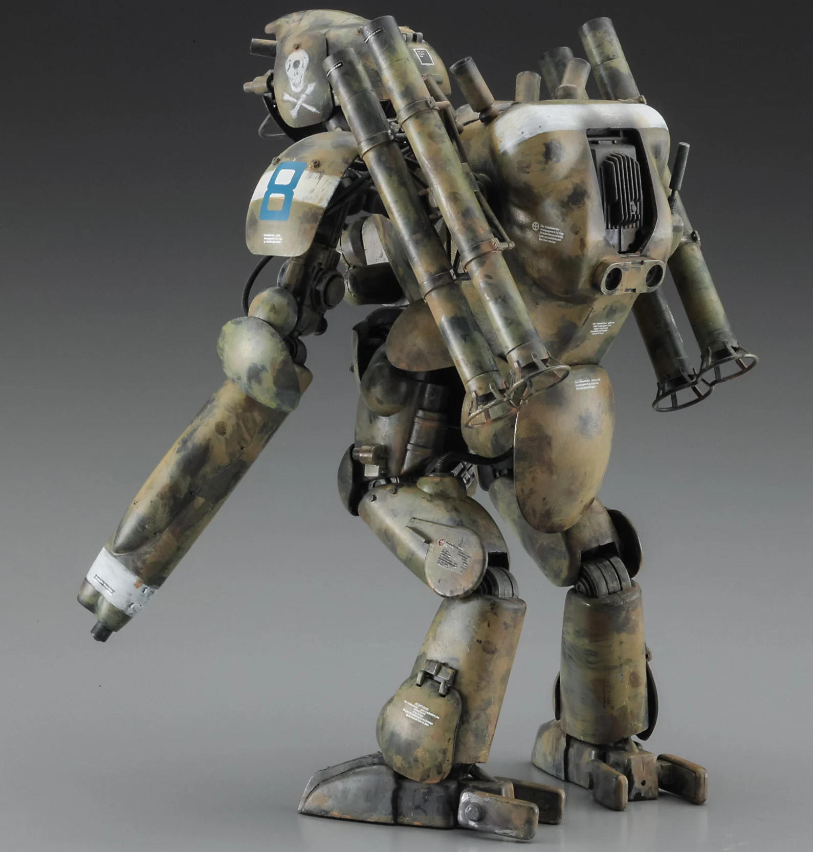 Maschinen Krieger Humanoid Unmanned Interceptor Großer Hund Ausf.M "MASKENBALL" 1/20 Scale Model Kit - Image 5