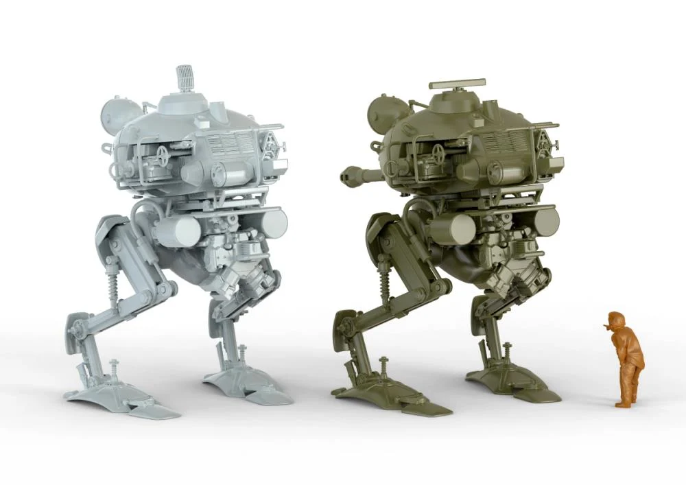 Maschinen Krieger Ma.K ARTPLA Pak.Krote (Long Barrel/Short Barrel) & Victor 1/35 Scale Model Kit Set - Image 7