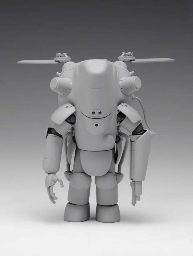 Maschinen Krieger: Maschinen Krieger Kauz MK025 1/20 Scale Plastic Model Kit by Wave - Image 3