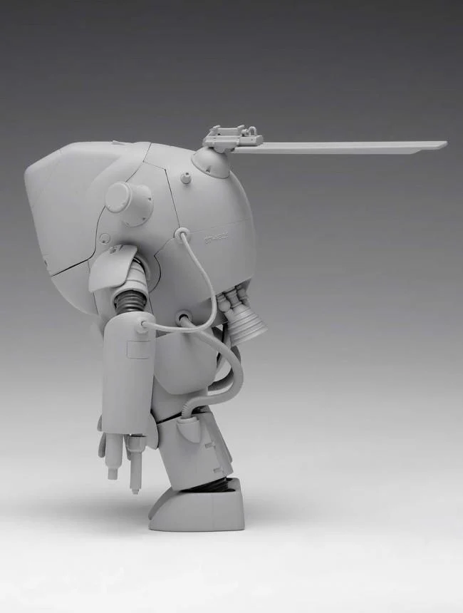 Maschinen Krieger: Maschinen Krieger Kauz MK025 1/20 Scale Plastic Model Kit by Wave - Image 4