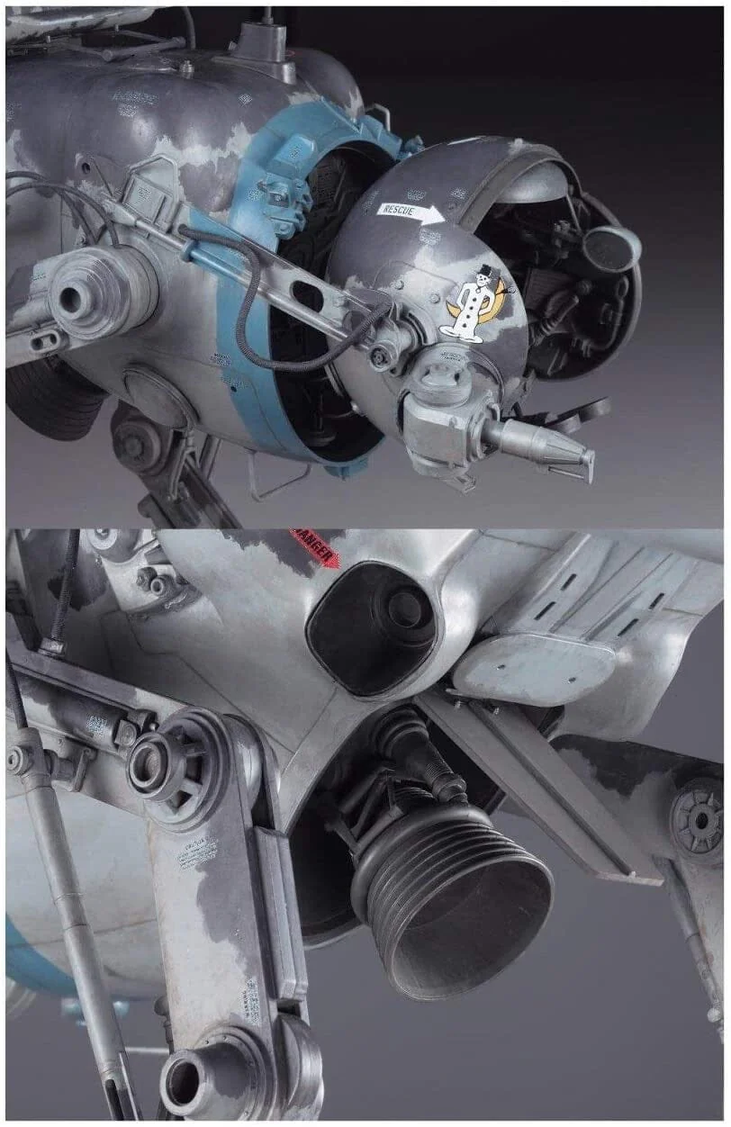 Maschinen Krieger MK06 1/20 Luna Tactical Reconnaissance Machine LUM-168 Camel Model Kit - Image 7