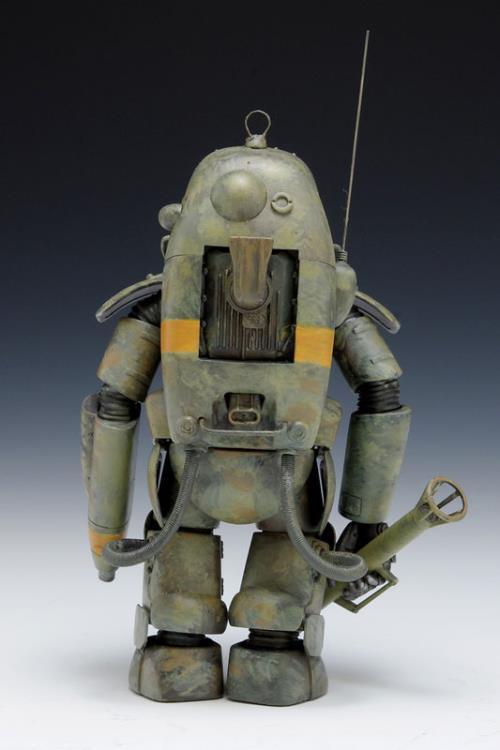 Maschinen Krieger Panzer Kampf Anzug Ausf F Friedrich 1/20 Sale Model Kit - Image 6