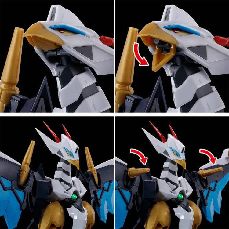 Mashin Hero Wataru HG Amplified IMGN Kujinmaru Model Kit - Image 6