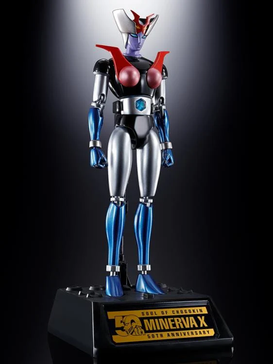 Mazinger Z Soul of Chogokin GX-08R Aphrodai A and GX-09R Minerva X Set - Image 6