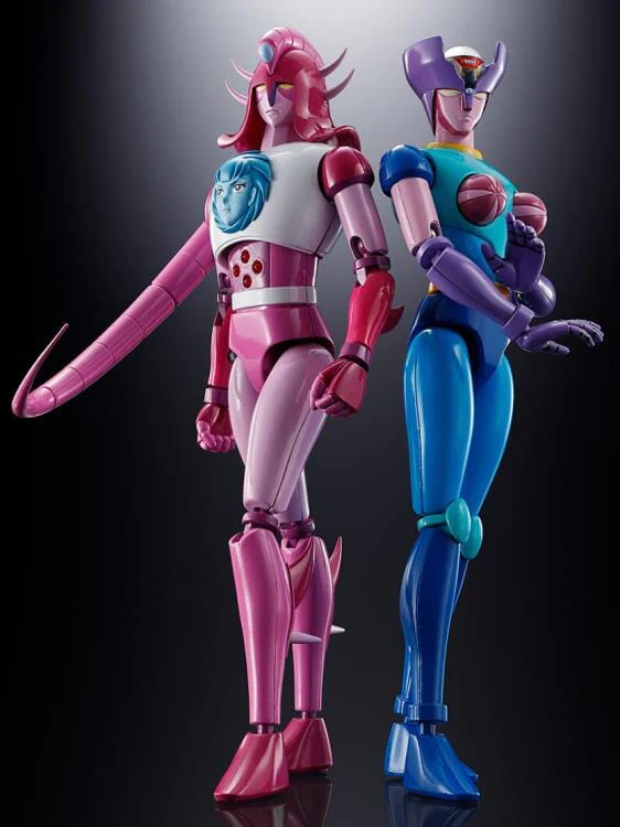 Mazinger Z Soul of Chogokin GX-108 Rhine X1 & Diana A Set - Image 2