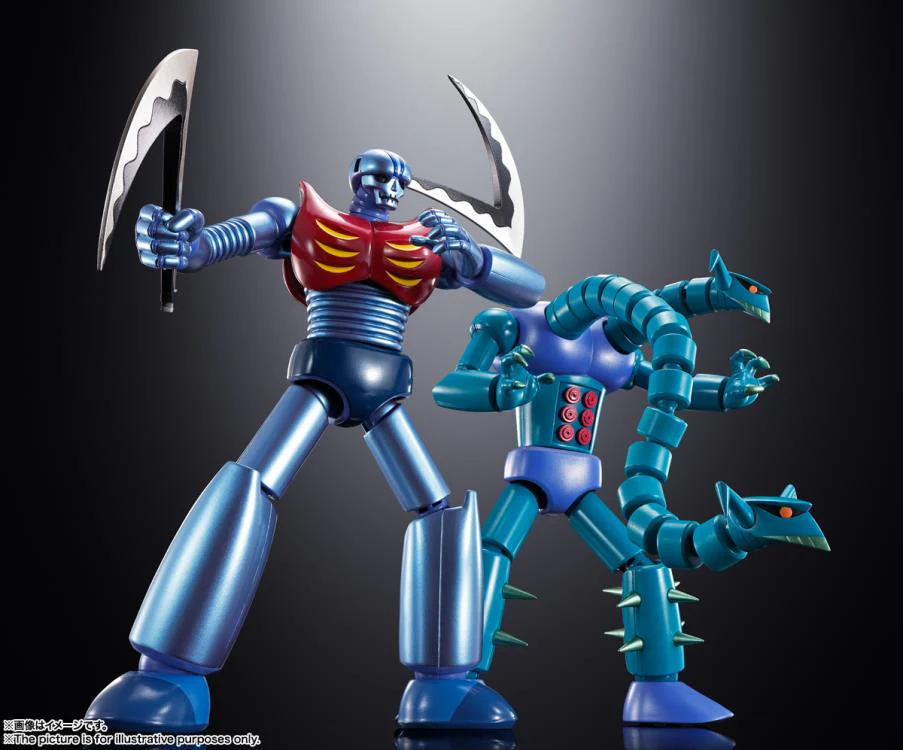 Mazinger Z Soul of Chogokin GX-25R Garada K-7 & GX-26R Doublas M-2 - Image 11
