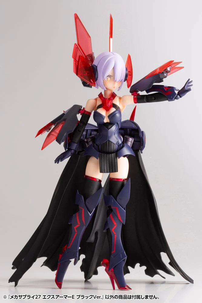 M.S.G. Modeling Support Goods Mecha Supply 27 Expansion Armor (Type E) (Black Ver.) - Image 7