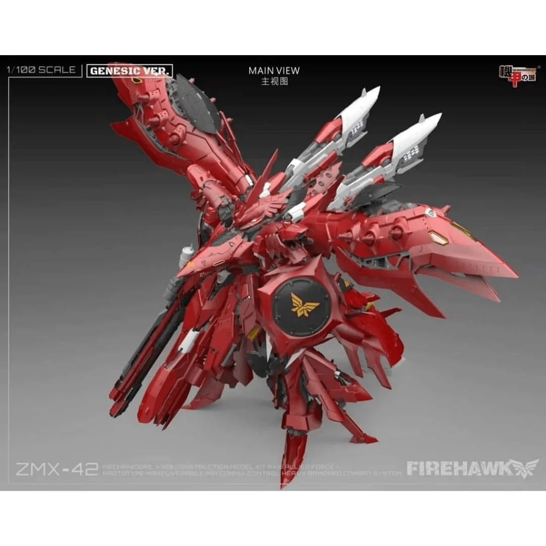 Mechanicore 1/100 ZMX42 Firehawk Model Kit - Image 2
