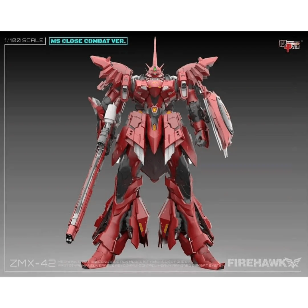 Mechanicore 1/100 ZMX42 Firehawk Model Kit - Image 6