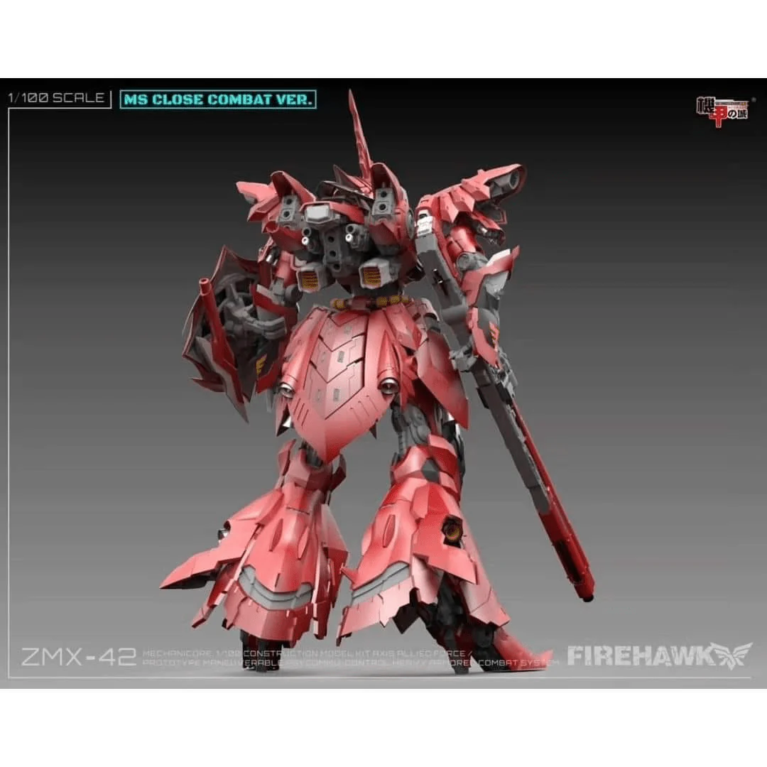Mechanicore 1/100 ZMX42 Firehawk Model Kit - Image 8
