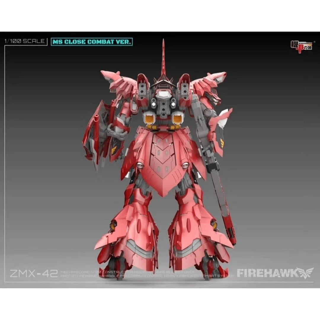 Mechanicore 1/100 ZMX42 Firehawk Model Kit - Image 9
