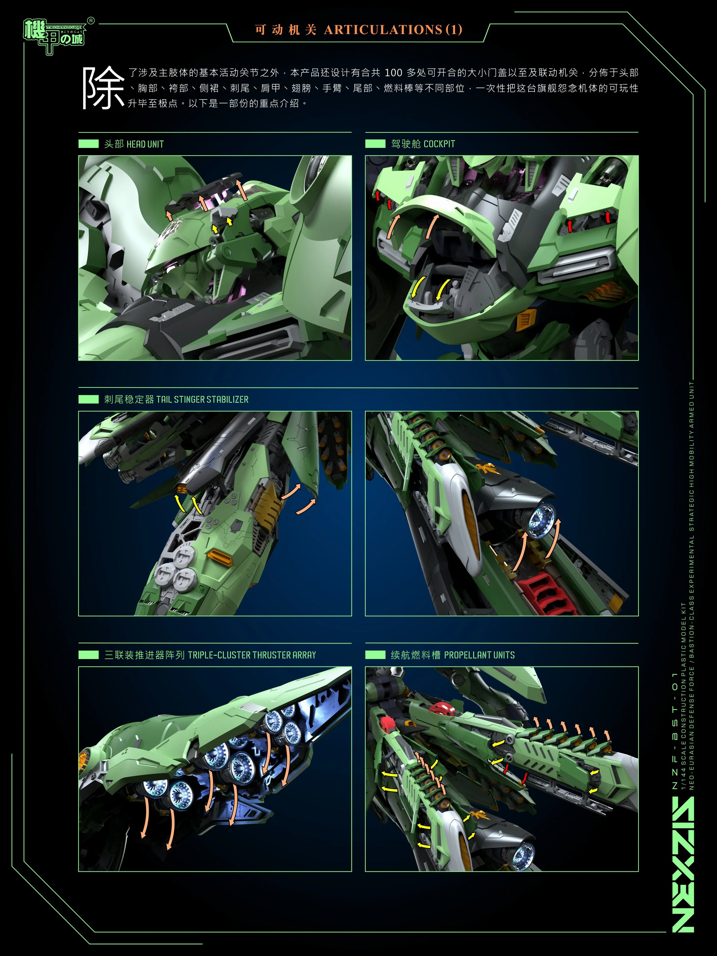 Mechanicore 1/144 scale Nexzis - Image 11