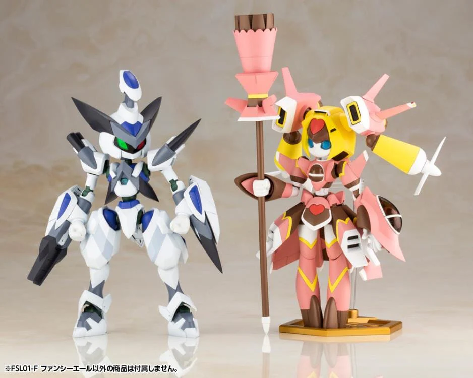 Medabots FSL01-F Fancy Aile Model Kit - Image 13