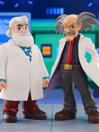 Mega Man 11 Oshi Works Dr. Wily & Dr. Light Figure Set - Image 2