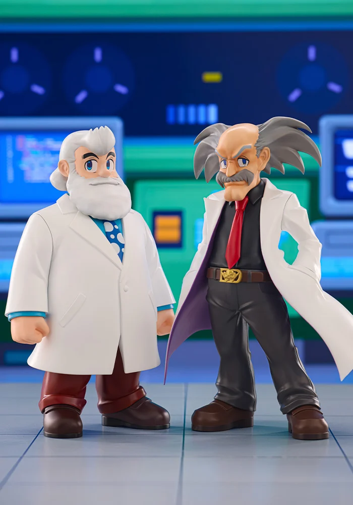 Mega Man 11 Oshi Works Dr. Wily & Dr. Light Figure Set - Image 3