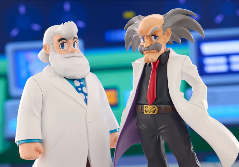 Mega Man 11 Oshi Works Dr. Wily & Dr. Light Figure Set - Image 4