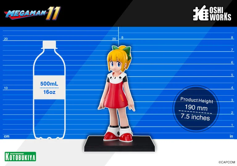 Mega Man 11 Oshi Works Roll Figure - Image 13