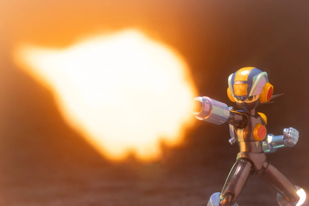 Mega Man Battle Network Mega Man.EXE (Premium Charge Shot Ver.) Model Kit - Image 12