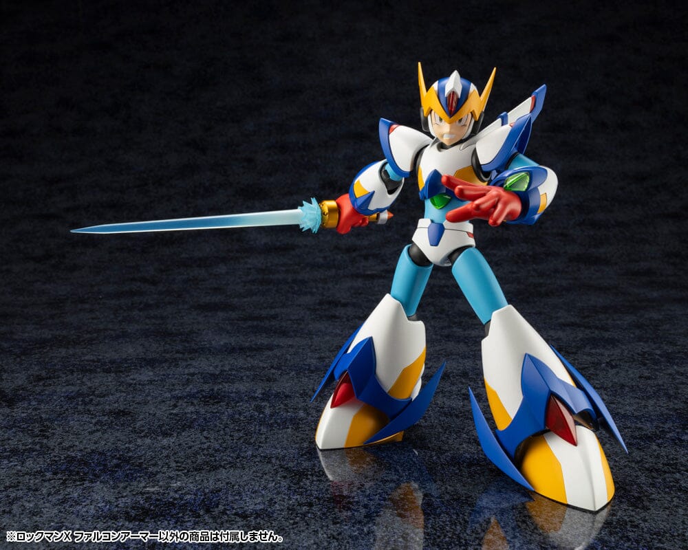 Mega Man X5 Mega Man X (Falcon Armor Ver.) 1/12 Scale Model Kit - Image 10
