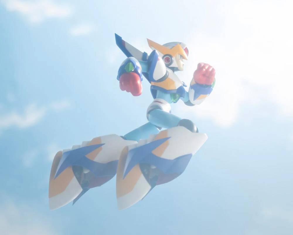 Mega Man X5 Mega Man X (Falcon Armor Ver.) 1/12 Scale Model Kit - Image 13
