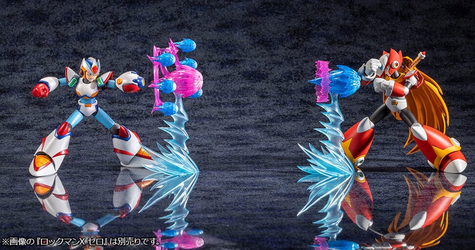 Mega Man X2 (Second Armor Double Charge Shot Ver.) 1/12 Scale Model Kit - Image 13