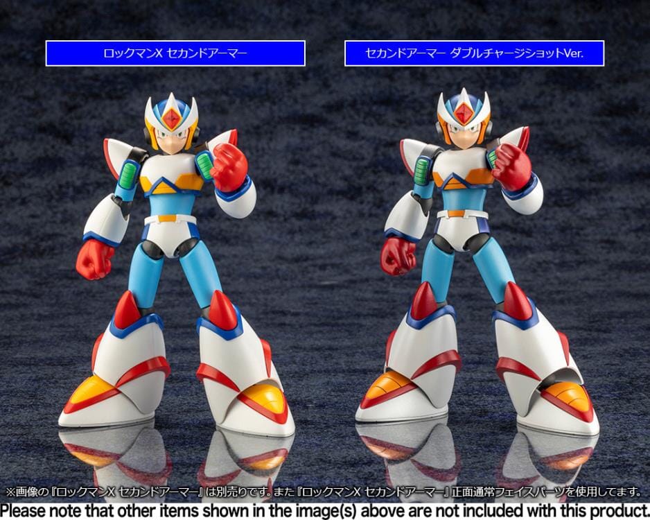 Mega Man X2 (Second Armor Double Charge Shot Ver.) 1/12 Scale Model Kit - Image 14