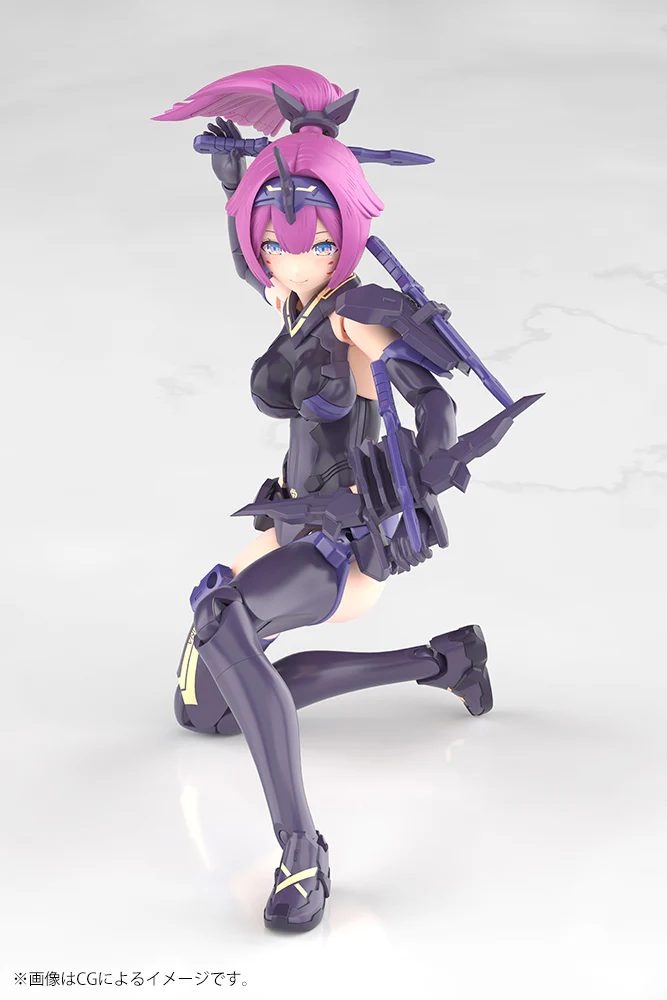 Megami Device Asra Archer Kizuna Shadow Variant Model Kit - Image 10
