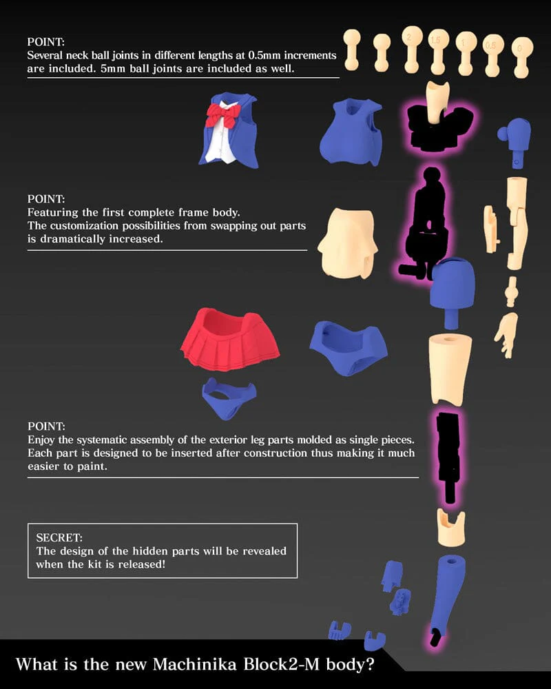 Megami Device Buster Doll Knight Model Kit - Image 11