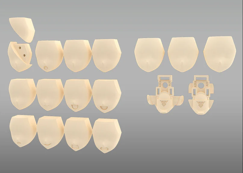 Megami Device M.S.G. 06 AUV Skin Color A Face Set