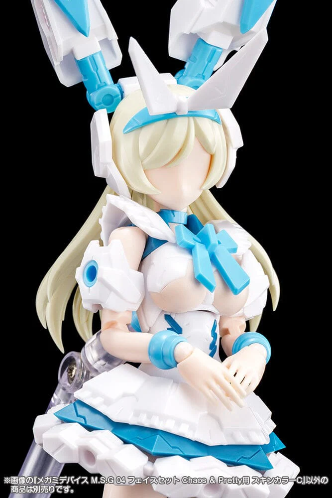 Megami Device M.S.G. Modeling Support Goods Face Set Chaos & Pretty 04 Skin Color C - Image 2